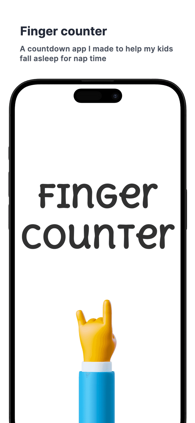 Finger counter